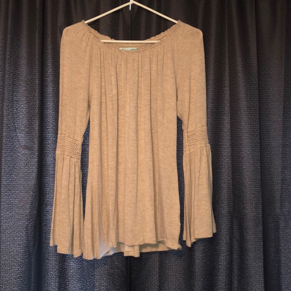 Maurices Tops - Tan dress shirt